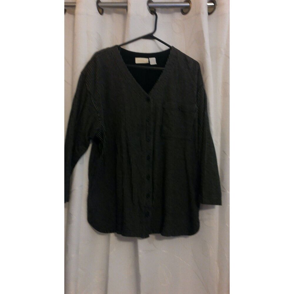 Elizabeth by Liz Claiborne striped button up shirt